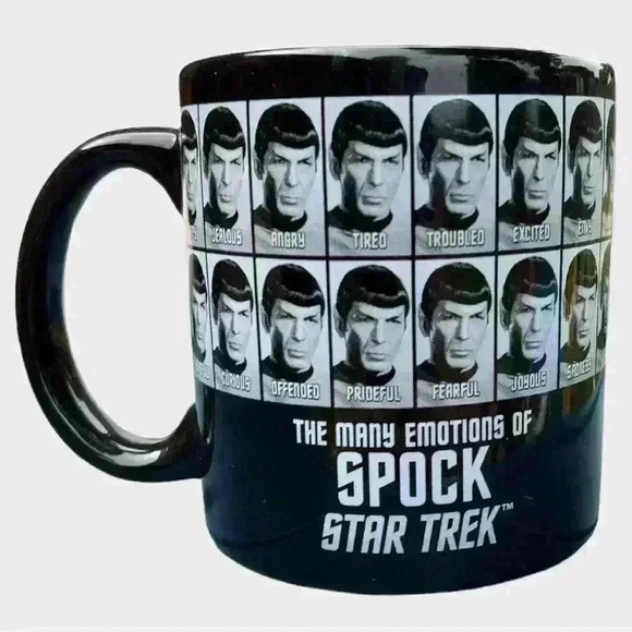 Like New Emotions of Spock 20 Oz Star Trek - Picture 2 of 8